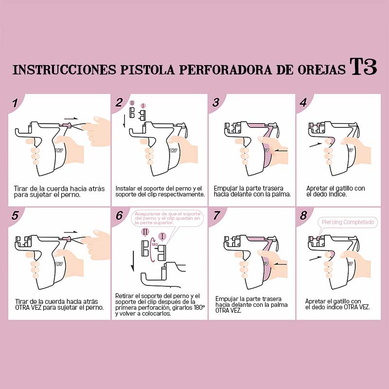 Pistola perforadora DoubleFlash® Automática