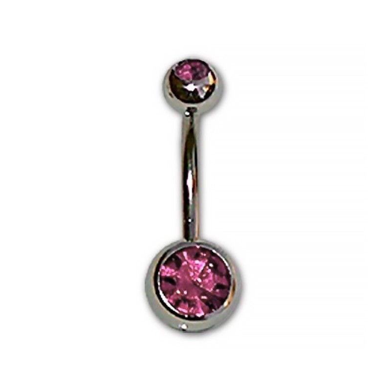 Navel con doble brillante