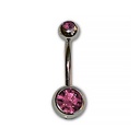 Navel con doble brillante