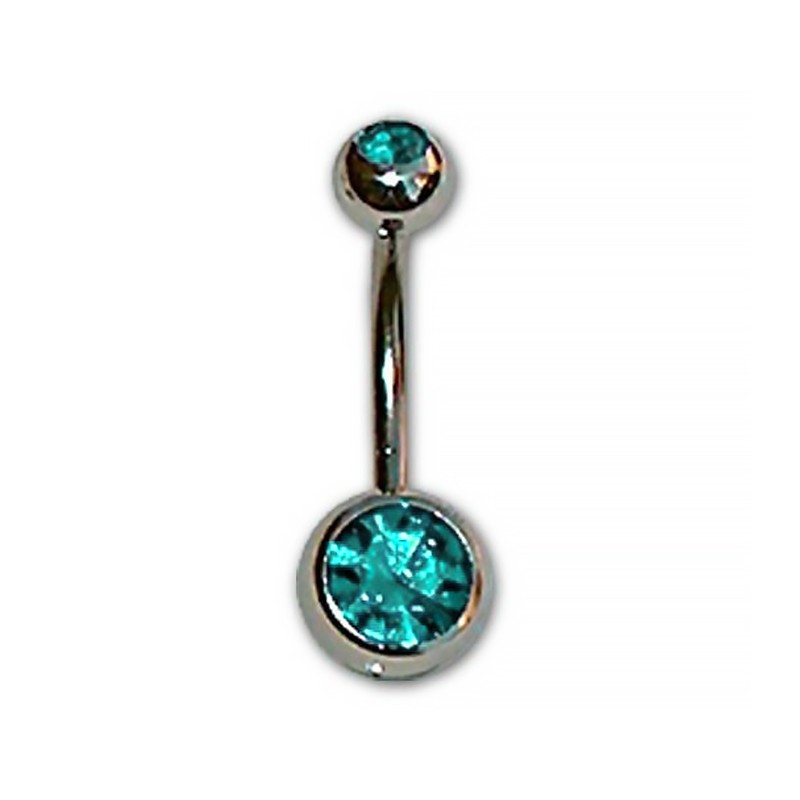 Navel con doble brillante