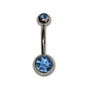 Navel con doble brillante