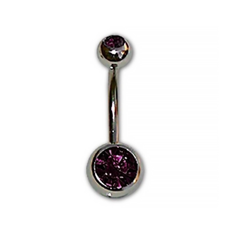 Navel con doble brillante