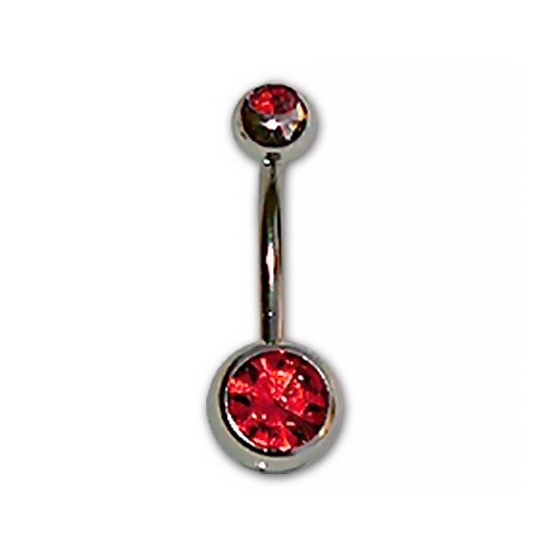 Navel con doble brillante