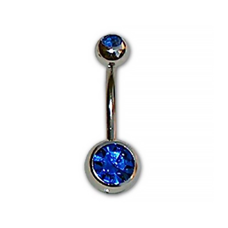 Navel con doble brillante