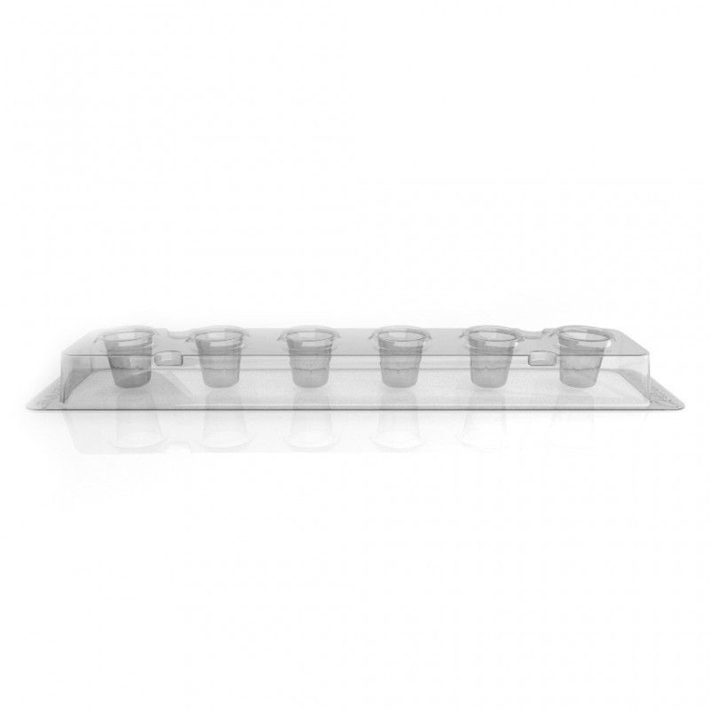 Cheyenne disposable capsule holder 6 de 13 mm - 80 units
