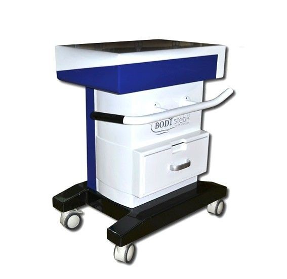 Mesa con ruedas y cajón Bodystetik para Laser