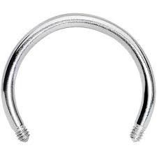 Recambio Circular Barbell Acero