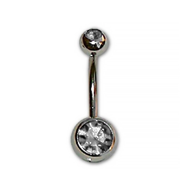 Navel con doble brillante