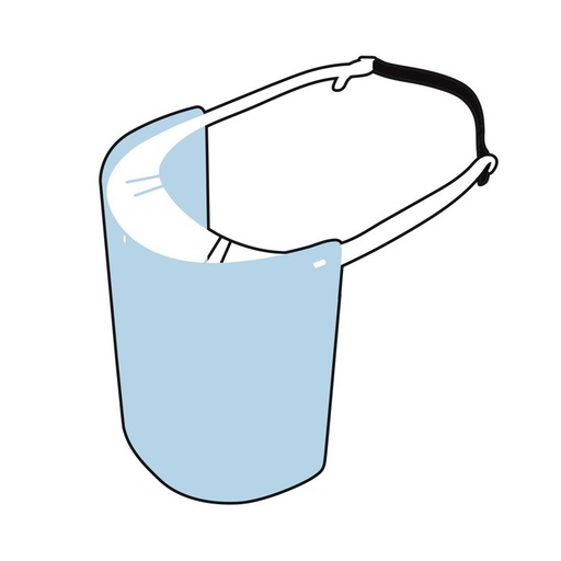 [VIS01-A] ADULT protection visor