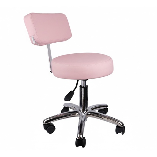 [ES325] SILLA ERGONÓMICA NEGRA CON RESPALDO Y RUEDAS (copia)