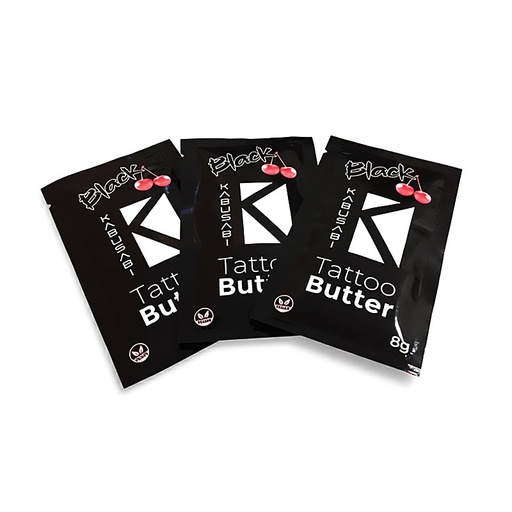 [KAB025] KABUSABI Black – Tattoo Butter 8g - 20 uds.
