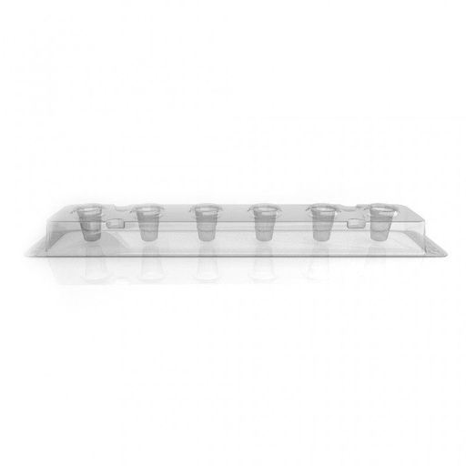 [CP1092] Cheyenne 6 disposable capsule holder 10 mm - 80 units.