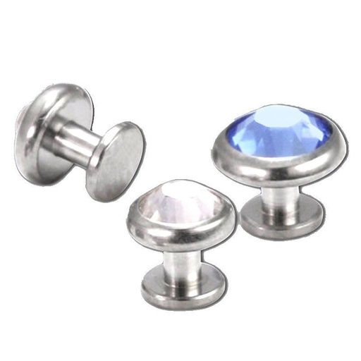 SkinDermal Chapa con brillante