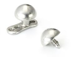 Microdermal with half ball