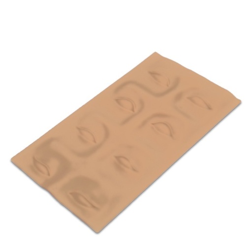 [KSN5016] 3D skin eyes and eyebrows for practices