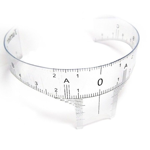 [KSN5018] Ruler for eyebrow design